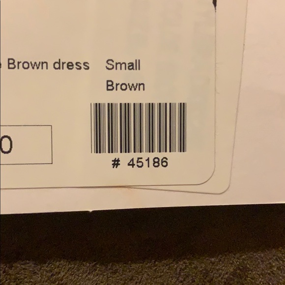 V-neck Suede Dress - Picture 4 of 4